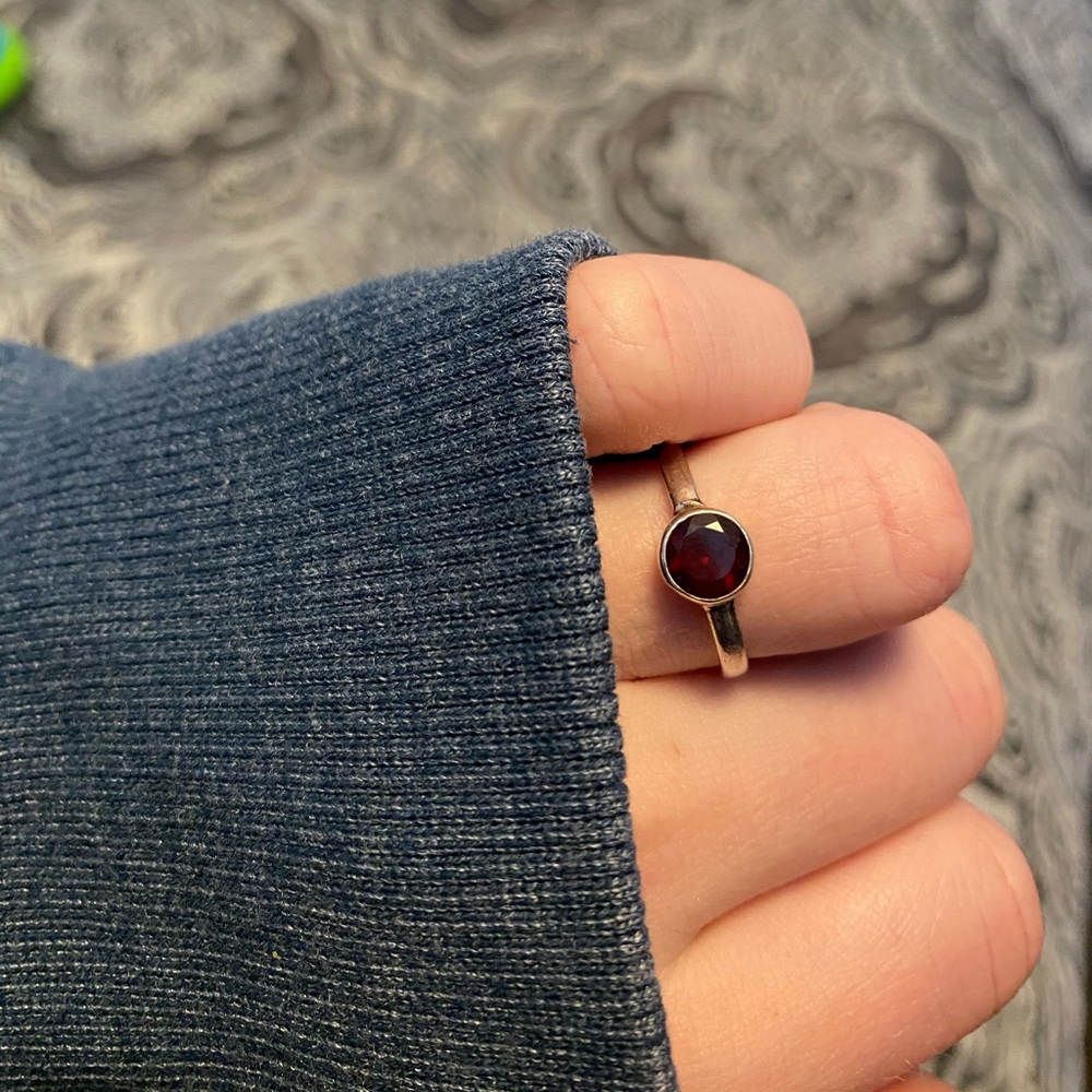Garnet Birthstone Ring